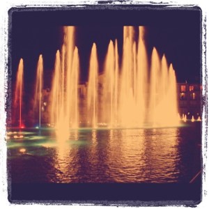 fountains