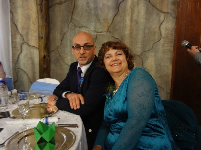 The bride's parents (a.k.a the replacements) finally getting a chance to rest:) 