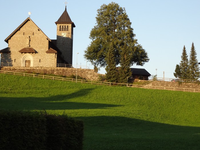 The little church...guys seriously..this was like just before 9pm 