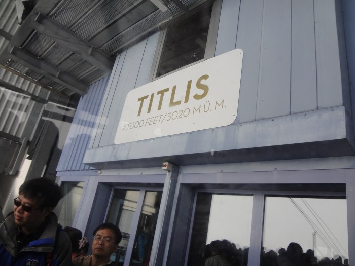 Titlis - 10 000 feet