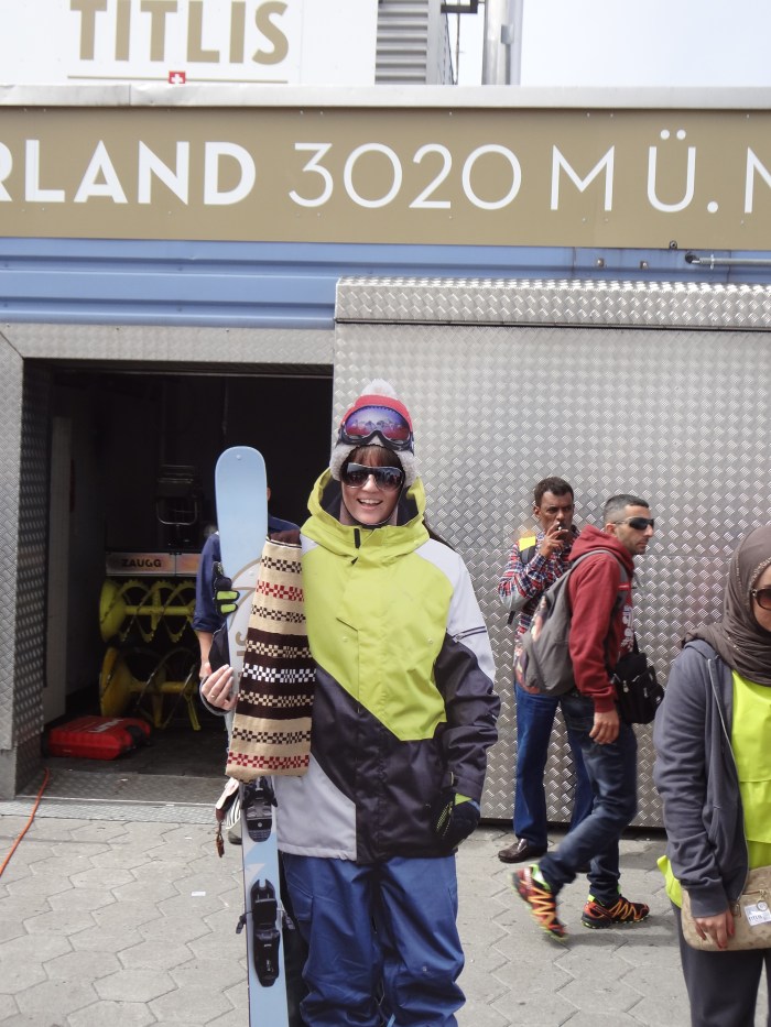 Ruby the snowboarder